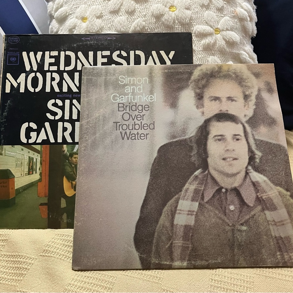 Vintage Simon & Garfunkel album set.